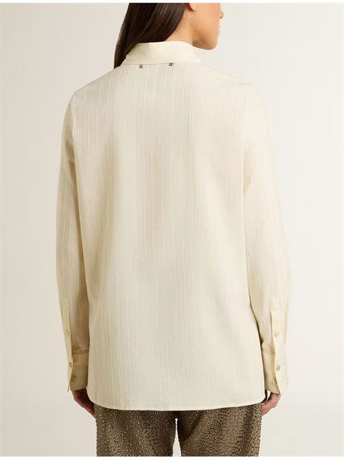 Camicia con ricamo Golden Goose | GWP02481.P00215220102